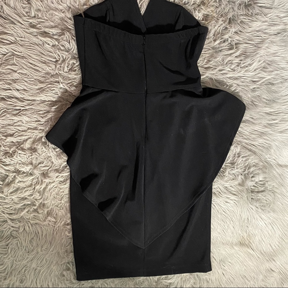 Black strapless dress - Picture 2 of 2